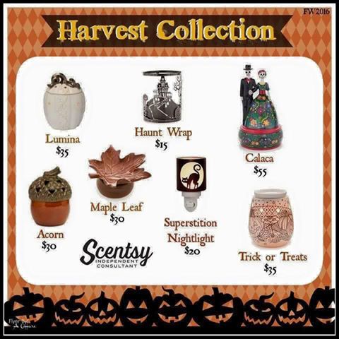 2016 Scentsy Harvest Collection